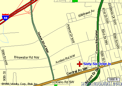 Street Map from MapBlast
