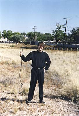 Devin with speaker wire